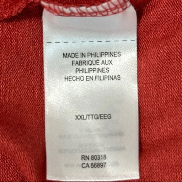 LUCKY BRAND Plus XXL soft Sweatshirt Side slits Raglan Long Sleeve casual - Picture 10 of 17